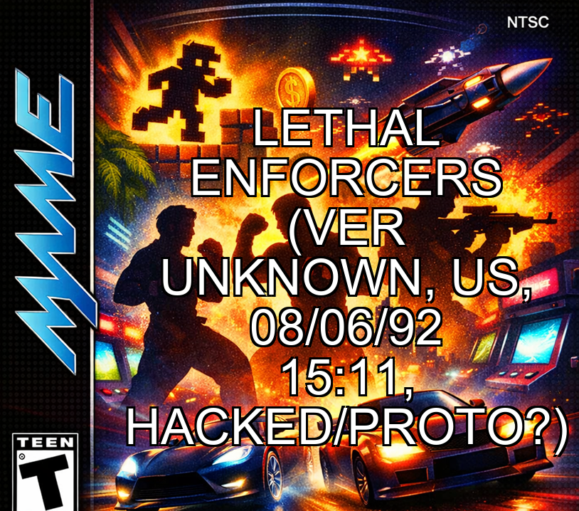 Lethal Enforcers (ver unknown, US, 08/06/92 15:11, hacked/proto?)